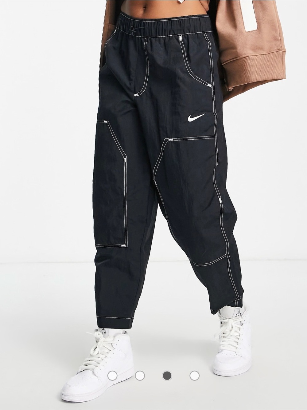 Nike Women’s Swoosh High Rise Panelled Pants Size XS
